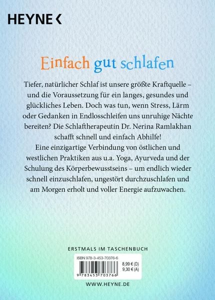 Das kleine Buch vom guten Schlaf