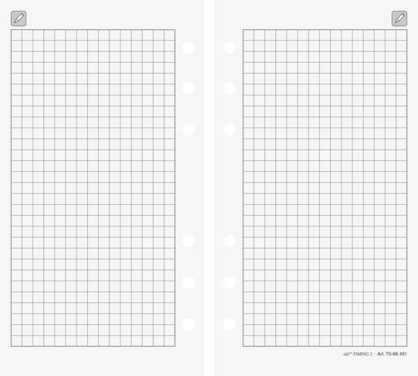 Produktbild: TimerTiming2 kariert Notiz Formular