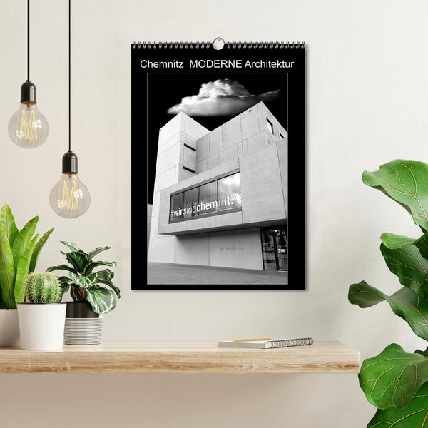 Produktbild: Chemnitz MODERNE Architektur (Wandkalender 2026 DIN A3 hoch), CALVENDO Monatskalender