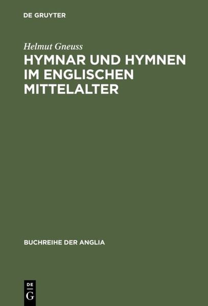 Produktbild: Hymnar und Hymnen im englischen Mittelalter