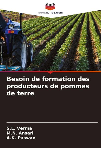 Produktbild: Besoin de formation des producteurs de pommes de terre
