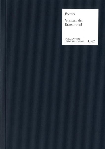 Produktbild: Grenzen der Erkenntnis?