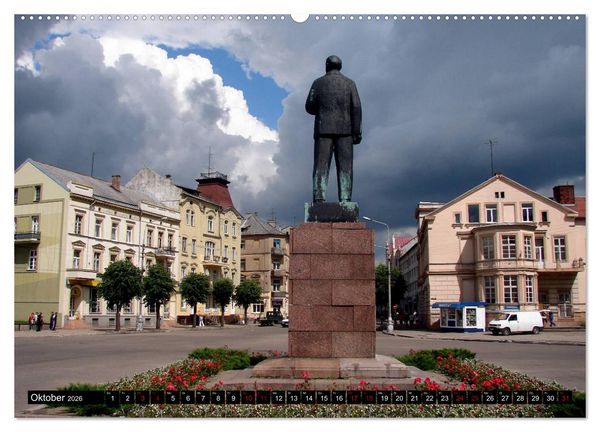 Produktbild: Tilsit - Grenzstadt an der Memel (Wandkalender 2026 DIN A2 quer), CALVENDO Monatskalender