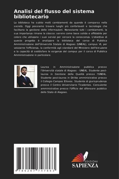 Produktbild: Analisi del flusso del sistema bibliotecario