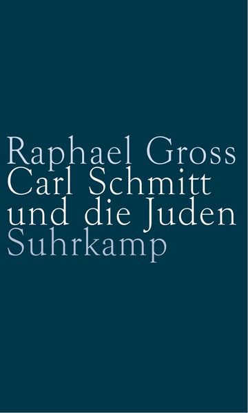 Produktbild: Carl Schmitt und die Juden