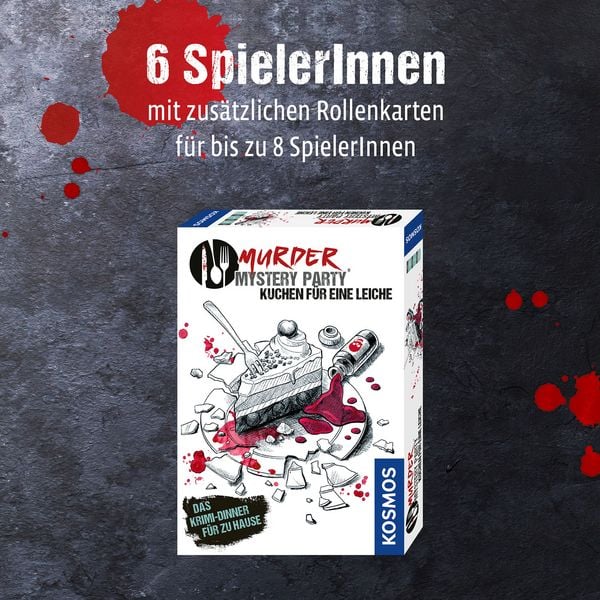 Produktbild: Murder Mystery Party Kuchen f&uuml;r eine Leiche