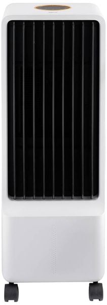 Produktbild: Sygonix Luftk&uuml;hler 50 W (L x B x H) 272 x 270 x 942 mm Wei&szlig; mit Fernbedienung, Oszillierend, Timer, LED-Display