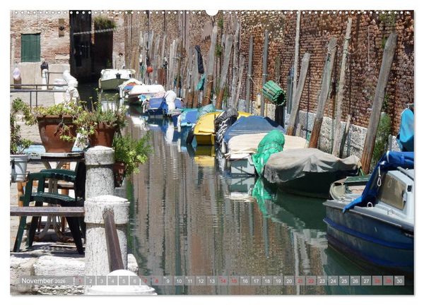 Produktbild: VENEDIG - Perle der Lagune (hochwertiger Premium Wandkalender 2026 DIN A2 quer), Kunstdruck in Hochglanz