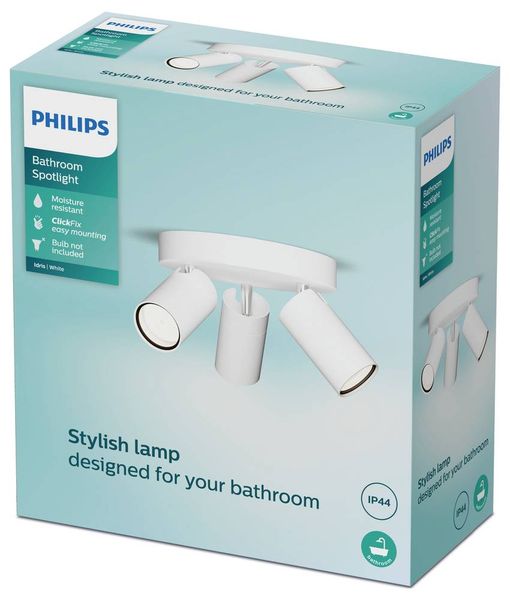 Produktbild: Philips Idris 8720169299153 Deckenstrahler GU10 Wei&szlig;