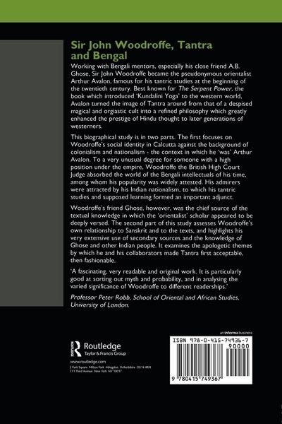 Produktbild: Sir John Woodroffe, Tantra and Bengal