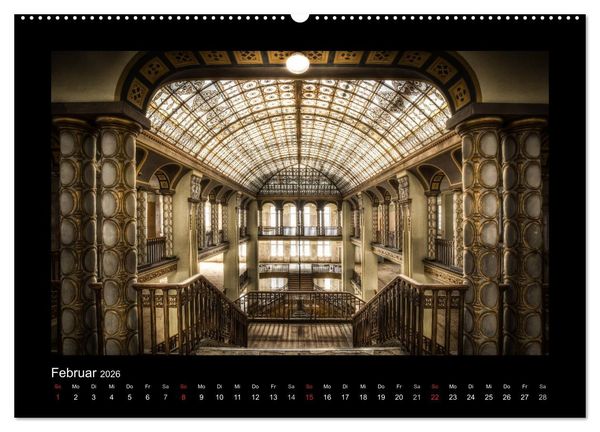 Produktbild: Lost Places - verlassene Orte vergangener Glanz (Wandkalender 2026 DIN A2 quer), CALVENDO Monatskalender