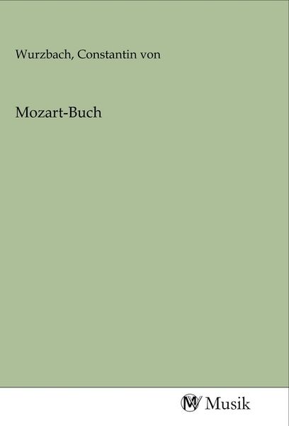 Mozart-Buch, Taschenbuch von , MV-Musik, 9783968771229
