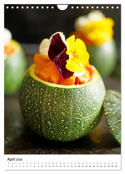 Produktbild: Food Art 2026 (Wandkalender 2026 DIN A4 hoch), CALVENDO Monatskalender