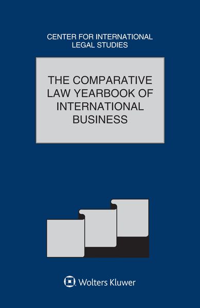 Produktbild: Comparative Law Yearbook of International Business