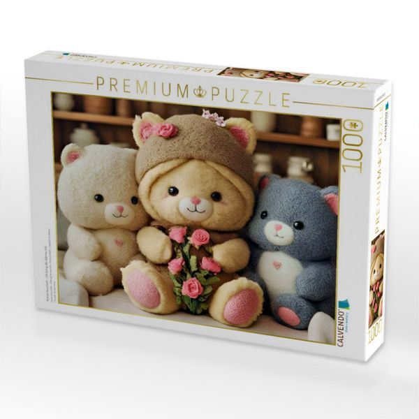 Produktbild: CALVENDO Puzzle Komm kuscheln - ich bring die W&auml;rme mit. | 1000 Teile Lege-Gr&ouml;&szlig;e 64x48cm Foto-Puzzle f&uuml;r gl&uuml;ckliche Stunden