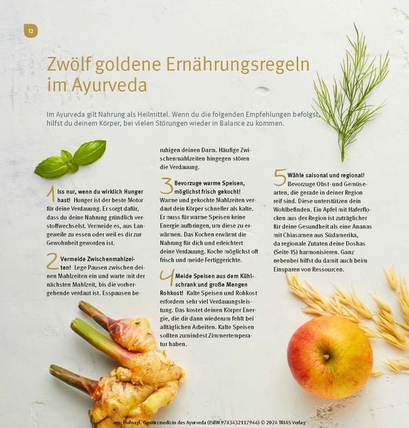 Produktbild: Gew&uuml;rzmedizin des Ayurveda. Die Heilkraft der Gew&uuml;rze nutzen