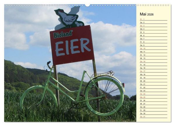 Produktbild: Drahtesel-Allerlei (Wandkalender 2026 DIN A2 quer), CALVENDO Monatskalender