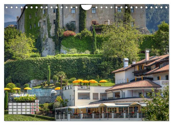 Produktbild: Meraner Land: alpin-mediterranes Lebensgef&uuml;hl (Wandkalender 2026 DIN A4 quer), CALVENDO Monatskalender