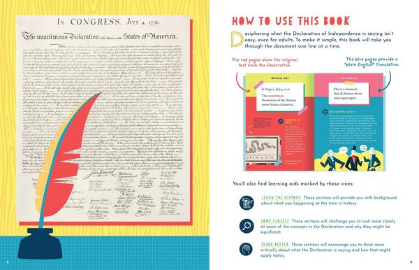 Produktbild: The Side-By-Side Declaration of Independence