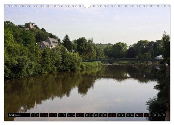 Produktbild: Die Nahe - der "Wilde Fluss" der Kelten (Wandkalender 2026 DIN A3 quer), CALVENDO Monatskalender