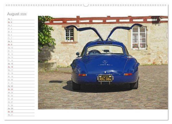 Produktbild: 300 SL Collectors Edition 2 (Wandkalender 2026 DIN A2 quer), CALVENDO Monatskalender
