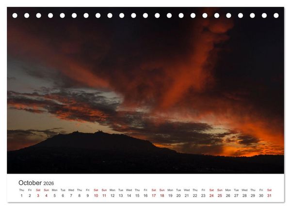 Produktbild: San Marino The oldest Republic in the world (Desk Calendar 2026 DIN A5 landscape), CALVENDO 12 Month DeskCalendar