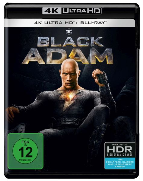 Black Adam (4K Ultra HD) (+ Blu-ray 2D), Blu-ray 4K