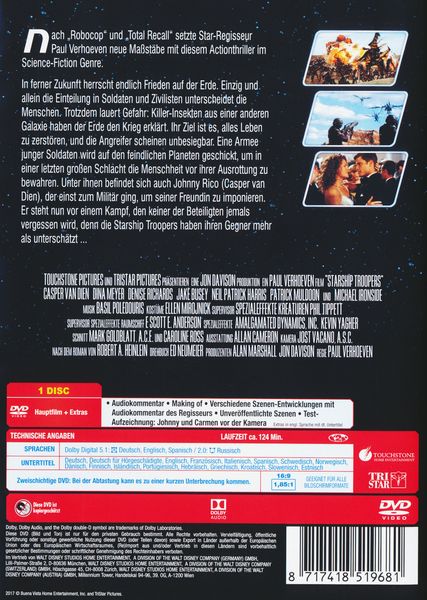 Produktbild: Starship Troopers - Ungeschnittene Fassung