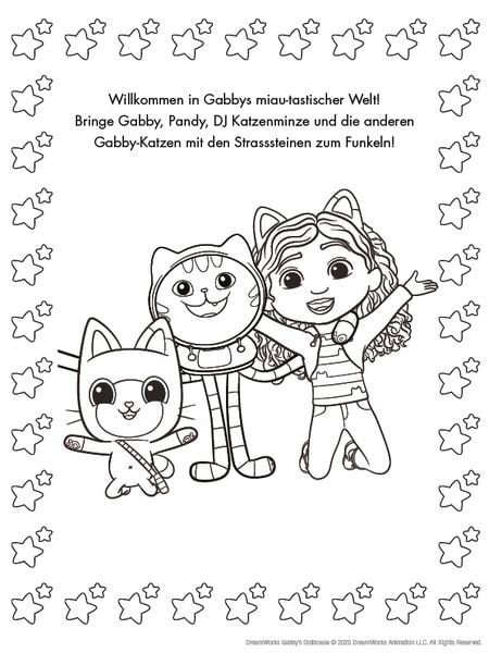 Produktbild: Gabby's Dollhouse: Mein Strass-Malspa&szlig;