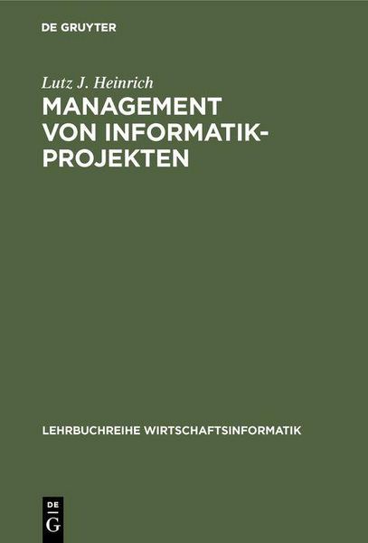 Produktbild: Management von Informatik-Projekten
