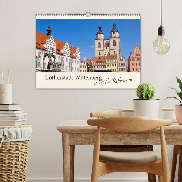 Produktbild: Lutherstadt Wittenberg - Stadt der Reformation (Wandkalender 2026 DIN A3 quer), CALVENDO Monatskalender