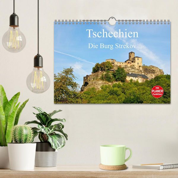 Produktbild: Tschechien - Die Burg Strekov (Wandkalender 2026 DIN A4 quer), CALVENDO Monatskalender