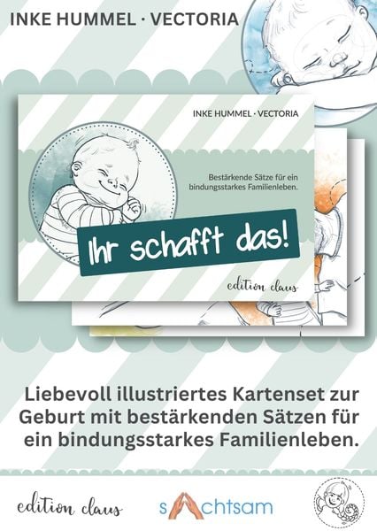 Produktbild: Kartenset "Ihr schafft das!"