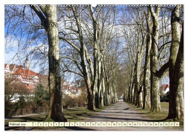 Produktbild: Unterwegs in T&uuml;bingen (hochwertiger Premium Wandkalender 2026 DIN A2 quer), Kunstdruck in Hochglanz