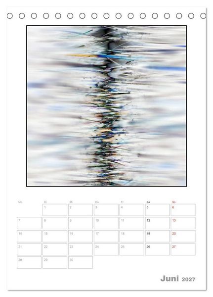 Produktbild: Kunst - Abstrakt - Skurril (Tischkalender 2027 DIN A5 hoch), CALVENDO Monatskalender