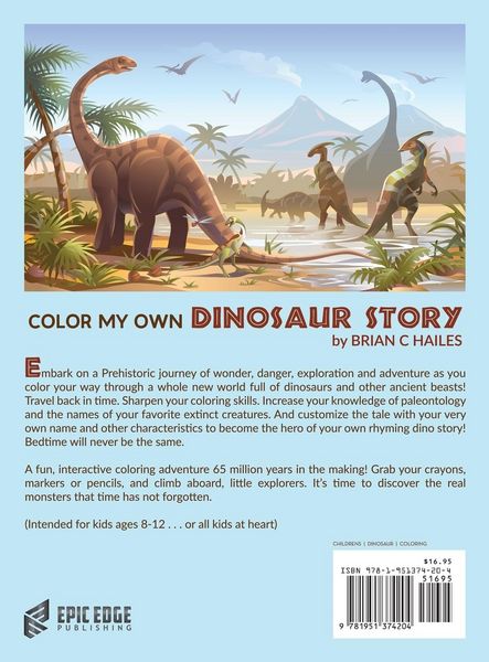 Produktbild: Color My Own Dinosaur Story