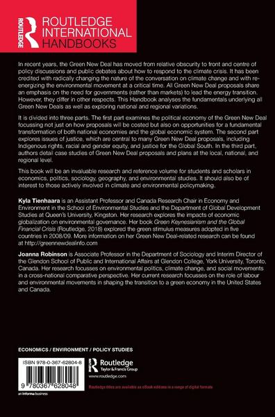 Produktbild: Routledge Handbook on the Green New Deal