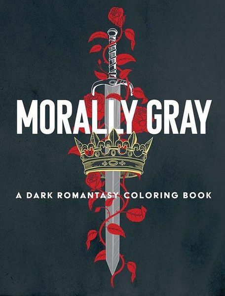 Produktbild: Morally Gray: A Dark Romantasy Coloring Book