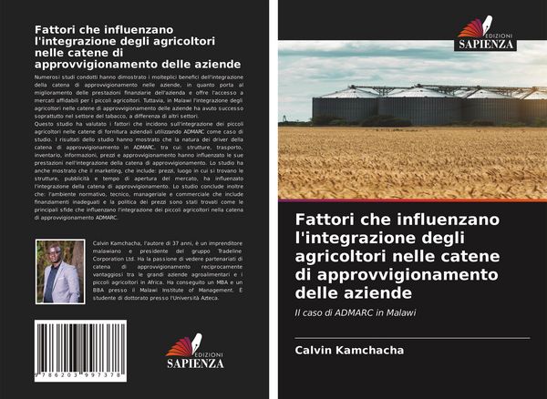 Produktbild: Fattori che influenzano l'integrazione degli agricoltori nelle catene di approvvigionamento delle aziende