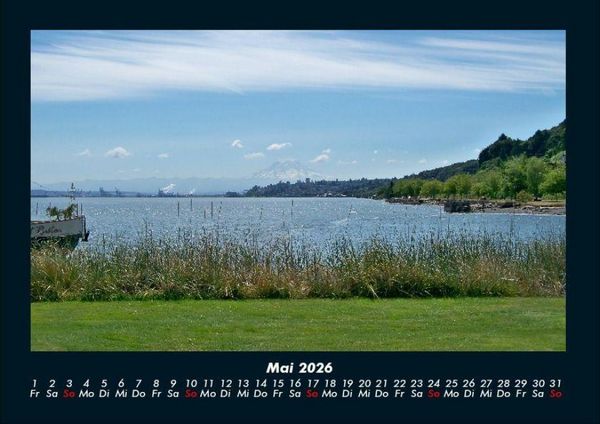 Produktbild: Landschaftskalender 2026 Fotokalender DIN A4