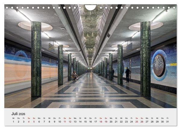 Produktbild: Usbekistan entlang der Seidenstra&szlig;e (Wandkalender 2026 DIN A4 quer), CALVENDO Monatskalender