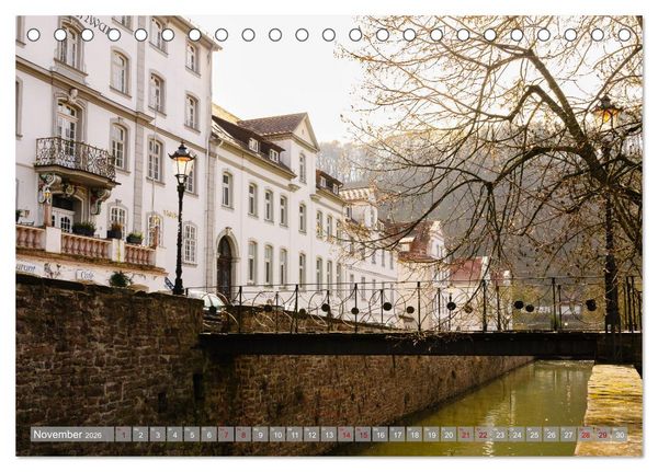 Produktbild: Ein Blick auf Bad Karlshafen (Tischkalender 2026 DIN A5 quer), CALVENDO Monatskalender