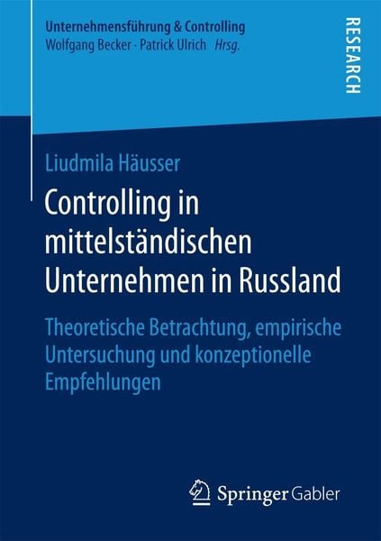 Produktbild: Controlling in mittelst&auml;ndischen Unternehmen in Russland