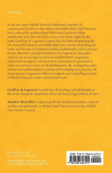 Produktbild: Foucault against Neoliberalism?