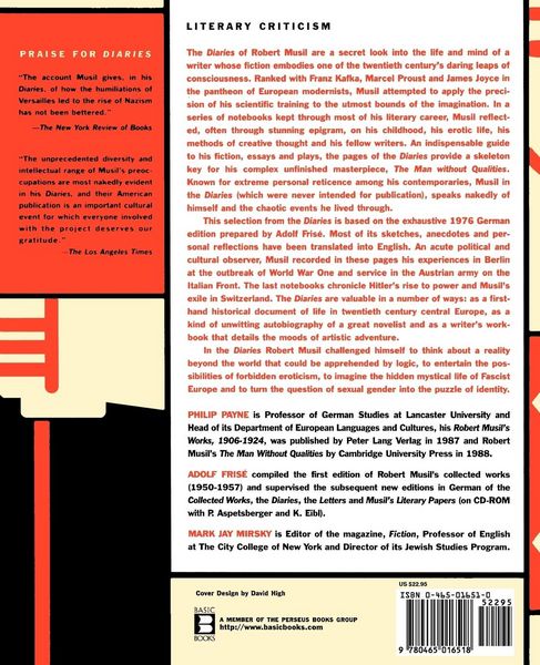 Produktbild: Musil Diaries