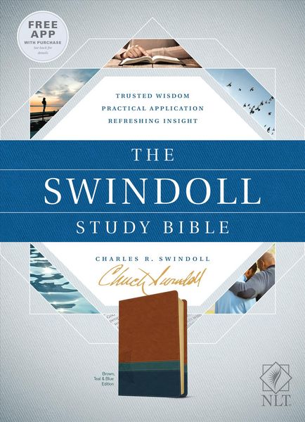 Produktbild: The Swindoll Study Bible NLT, Tutone