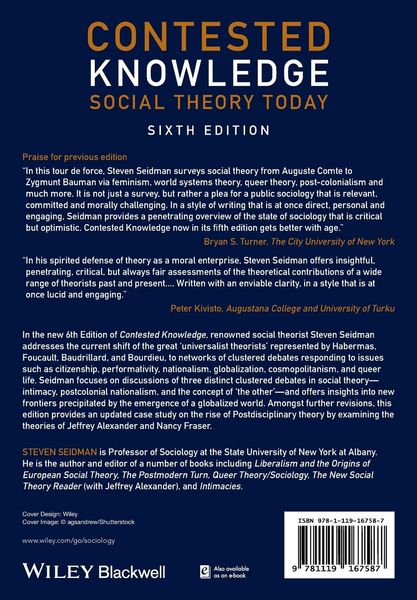Produktbild: Contested Knowledge - Social Theory Today 6e