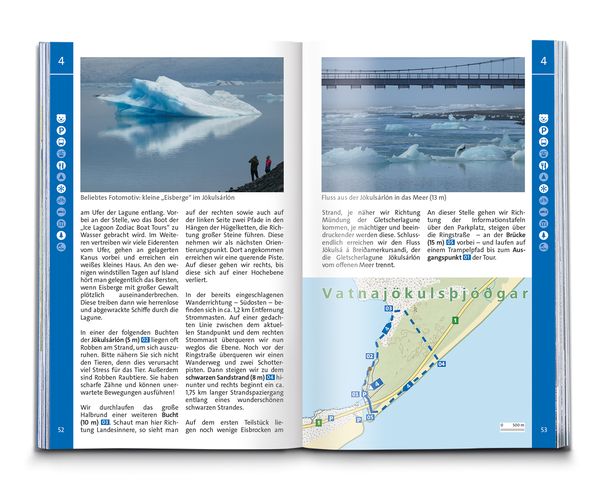 Produktbild: KOMPASS Wanderführer Island, 70 Touren mit Extra-Tourenkarte