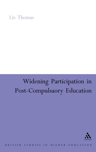 Produktbild: Widening Participation in Post-Compulsory Education