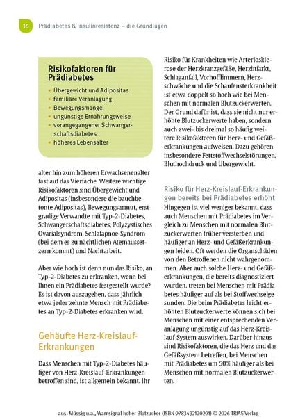 Produktbild: Warnsignal hoher Blutzucker